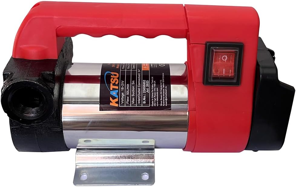 KTS FIT-BAT Cordless Diesel Transfer Pump No Btry