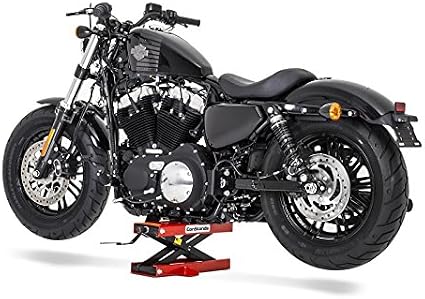 Motorcycle Lift Red رافعة مقصية للدراجات النارية