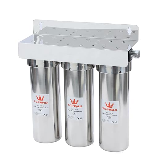 TPW 5 Stage Water Filter Stainless Steel