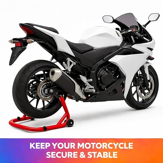 Motorcycle Stand Red عفريت موتو احمر