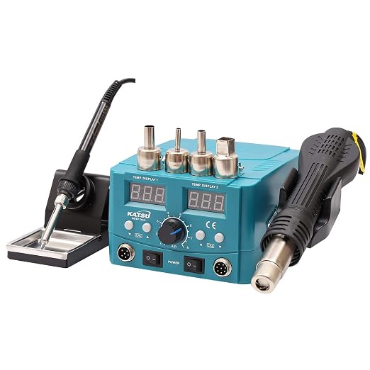 2 In 1 Iron Solder Hot Air Gun كاوي قصدير صناعي