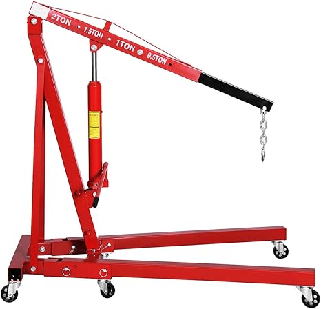 Foldable Shop Crane 2 Ton رافعة محركات هيدروليكية
