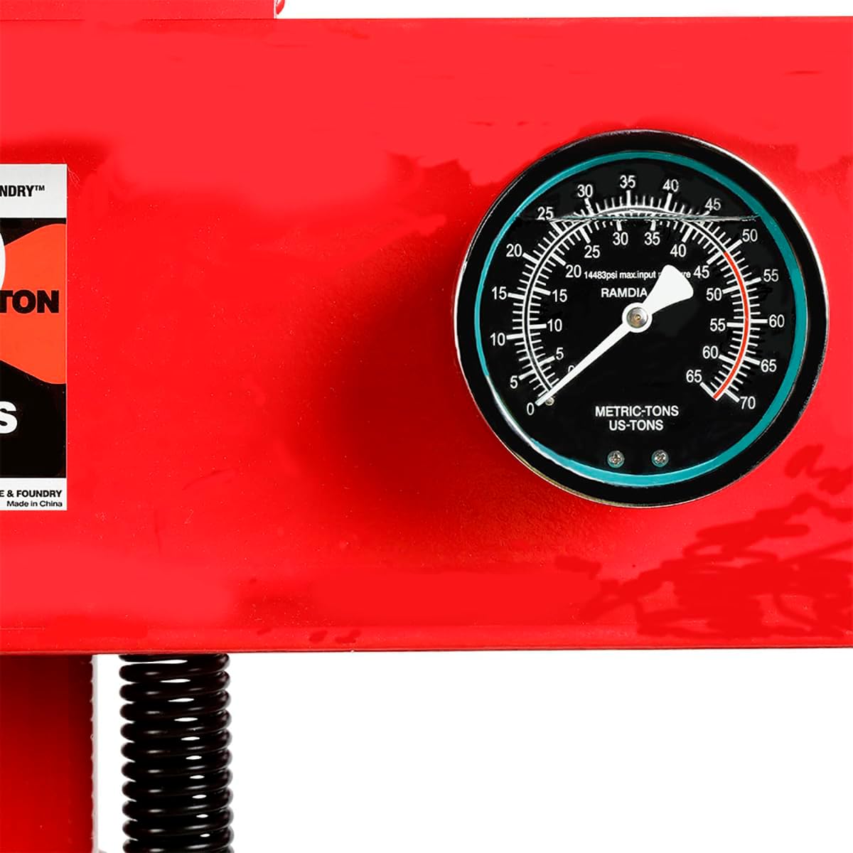 Hydraulic / Pneumatic Floor Shop Press 50 Ton مكبس هيدروليك