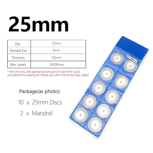 Diamond Blade For Mini Grinder ديسك الماس للحفار الصغير