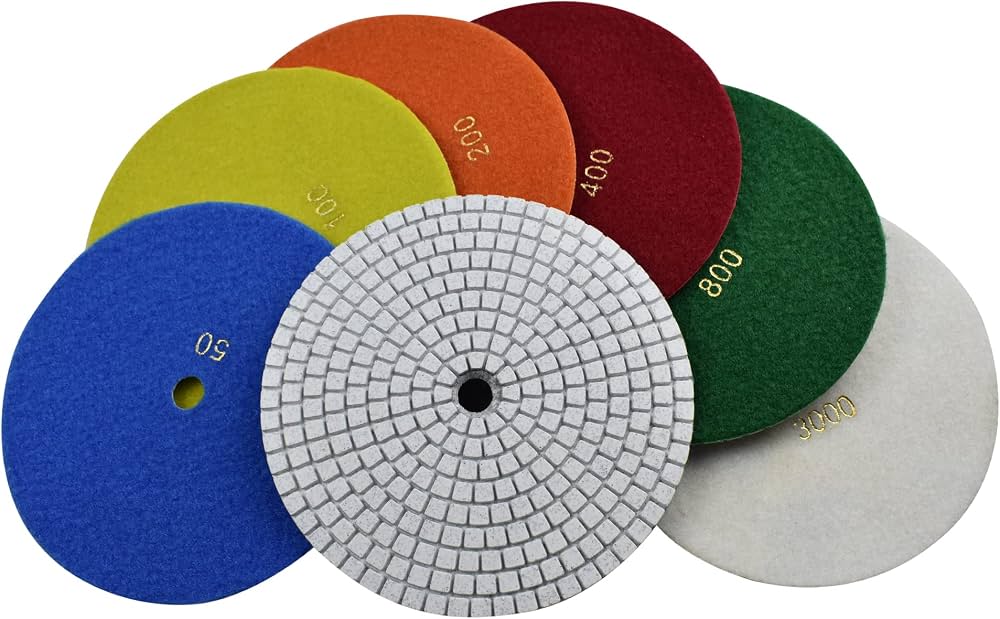 Diamond Polishing Pads ورق لجلي البلاط