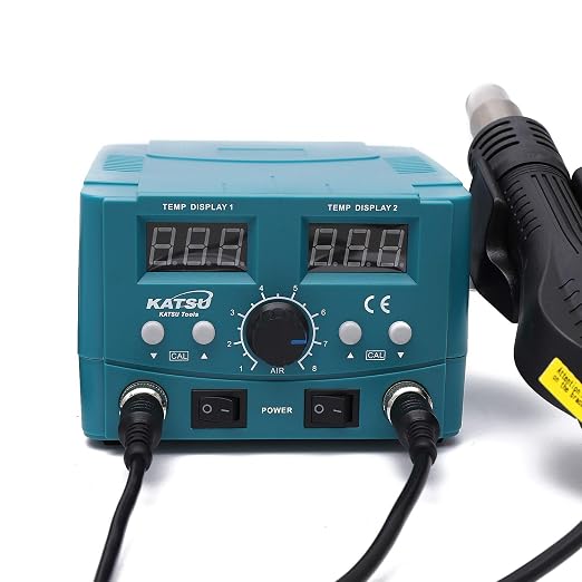 2 In 1 Iron Solder Hot Air Gun كاوي قصدير صناعي