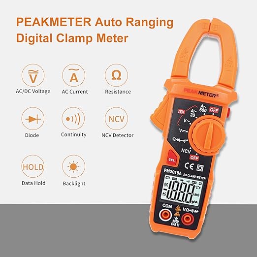 Digital Amp Meter without Clamp