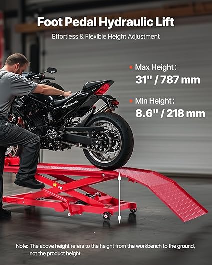 Hydraulic Moto Lift 0.5T رافعة طاولة هيدروليكية