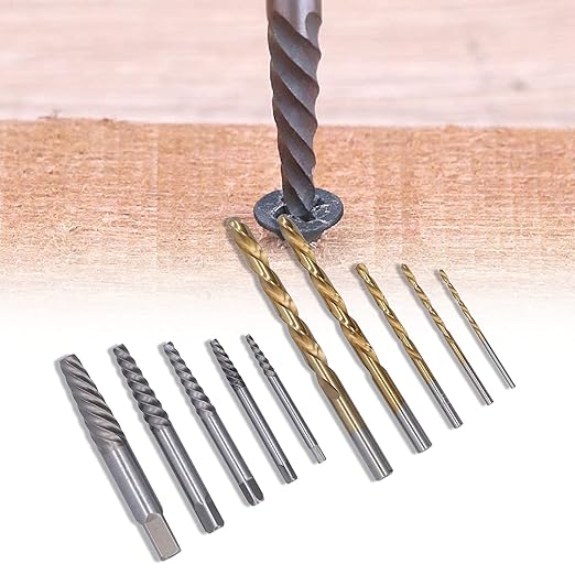 Broken Screw Stud Extractor قدح و فك برغي ملّص