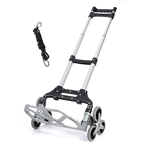 Folding Trolley Stairs Climbing Almn Frame 70KG
