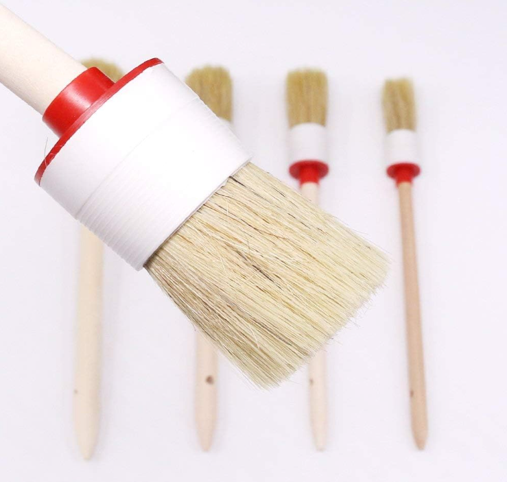 Car Cleaning Brush Set 5PCs, Pure Bristle