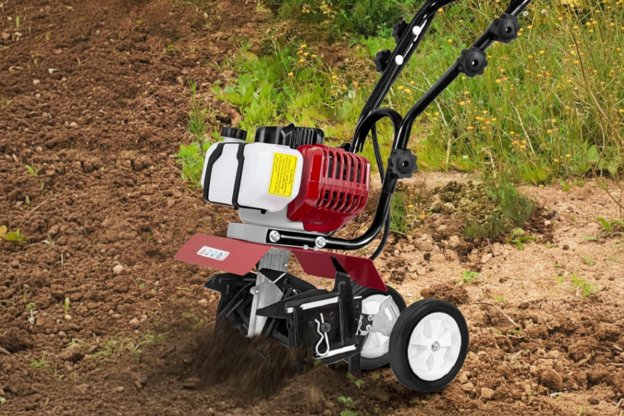 Petrol Engine Garden Small Tiller 52CC مكنة فلاّحة بانزين