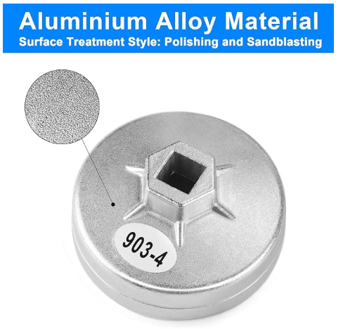 Oil Wrench Aluminum مفتاح فلتر زيت