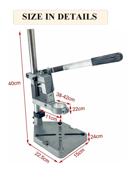 Drill Stand Iron Base قاعدة مقدح