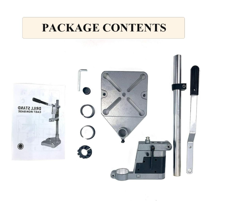 Drill Stand Iron Base قاعدة مقدح