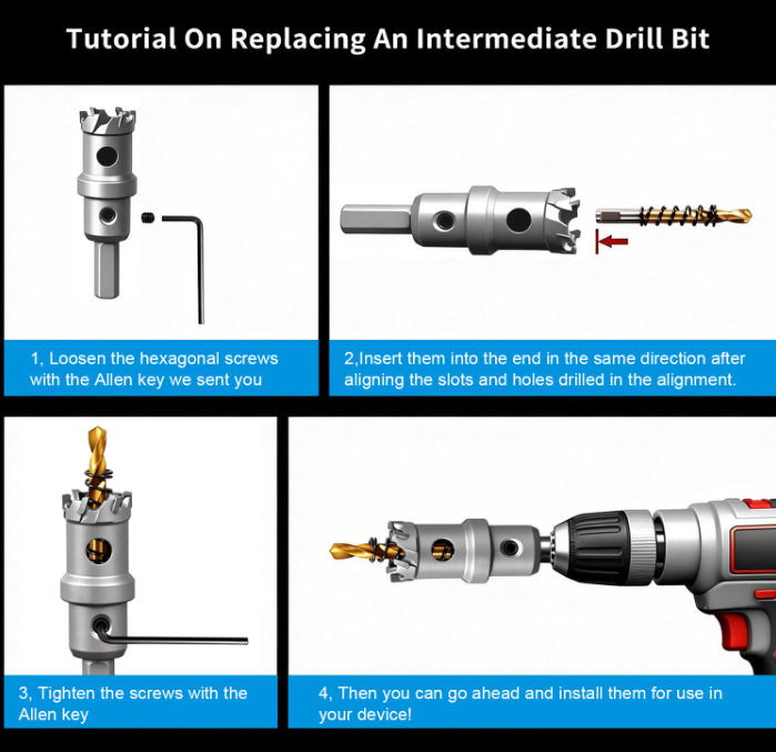TCT Core Bit قوارات ستانليس
