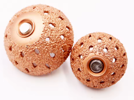 Semi Ball Diamond Grinding Bit طقم رؤوس جلخ وتشكيل