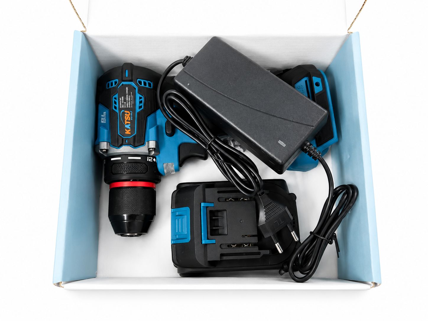 KATSU FIT-BAT Cordless Drill 10MM مقدح بطارية