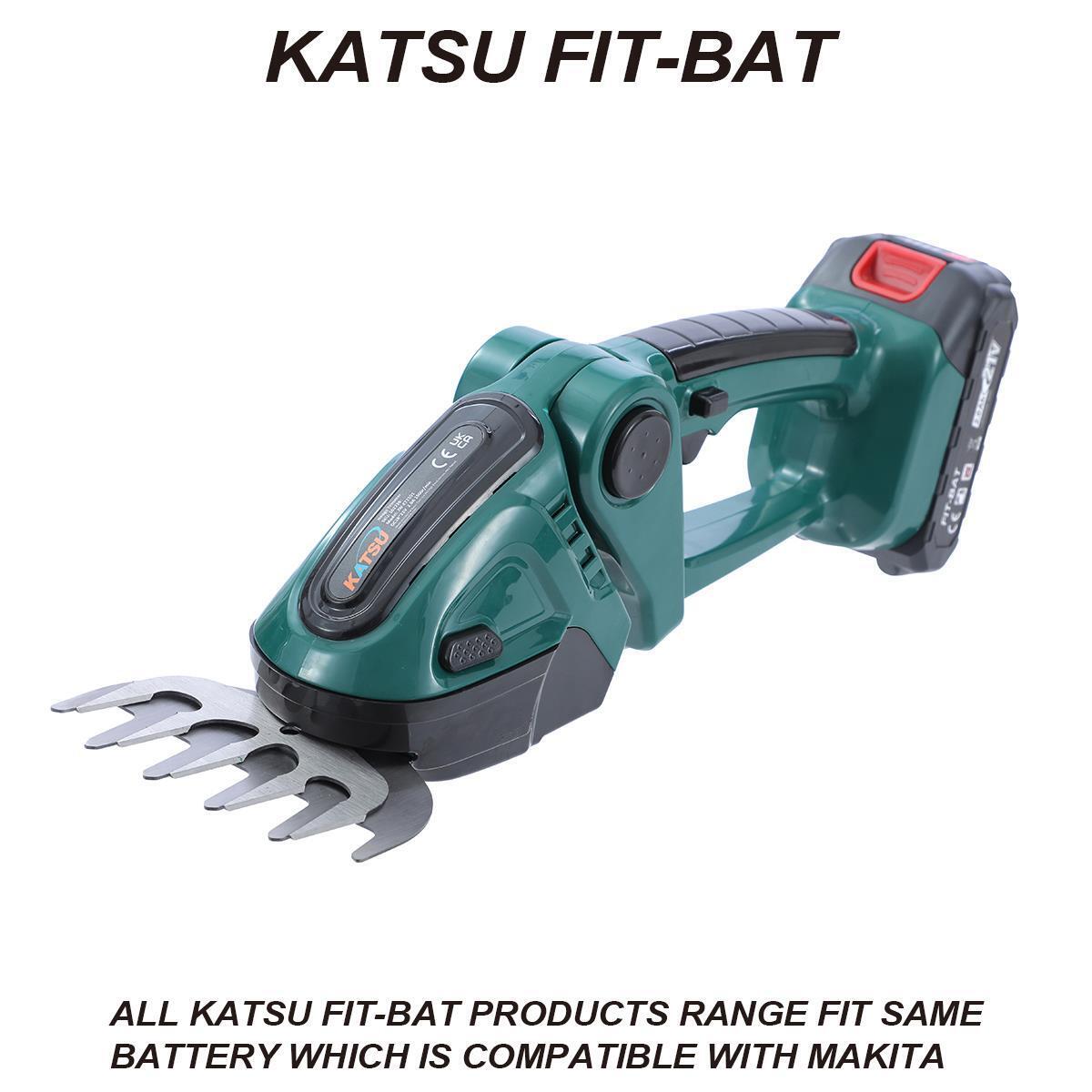 KTS FIT-BAT Mini Hedge Trimmer 2 blades with Btry 1500M