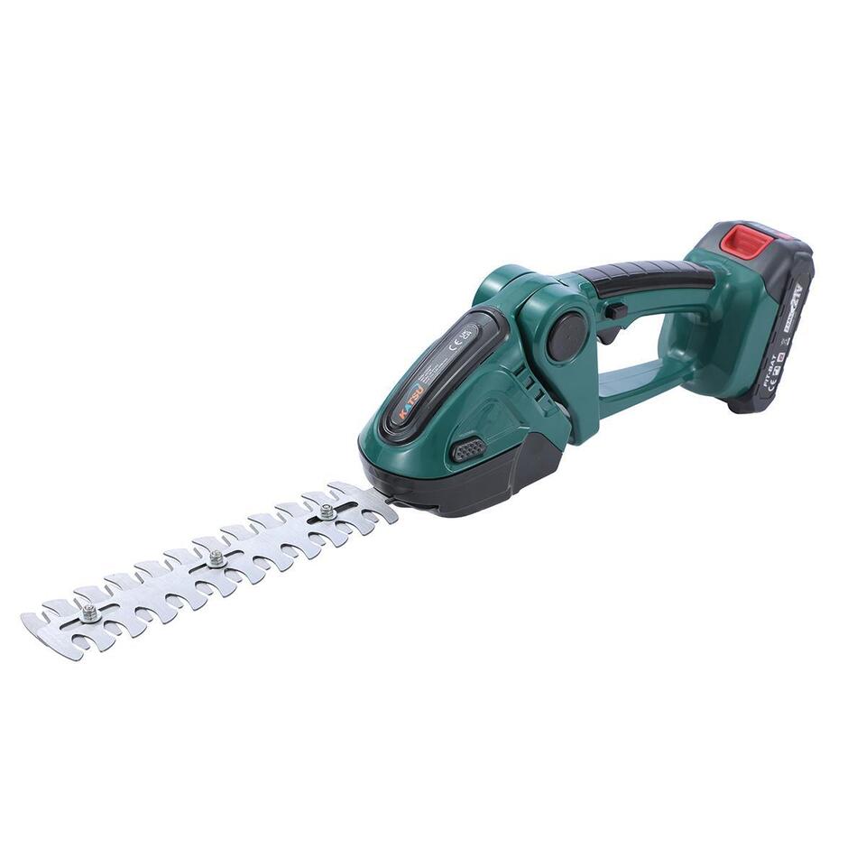 KTS FIT-BAT Mini Hedge Trimmer 2 blades with Btry 1500M