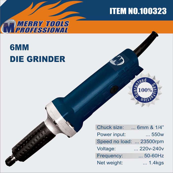 Die Grinder 6mm /1/4" 550W