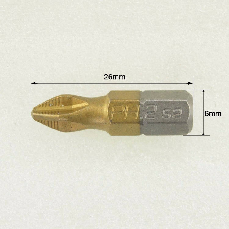 13811720 Anti Slip Screw Driver Bits Ph2 راس مفك معدن الماني