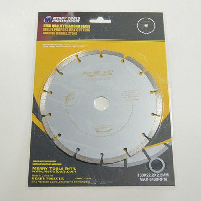 Diamond Disc 180Mm ديسك قص باطون و غرانيت