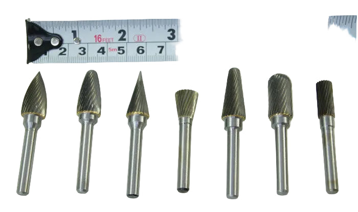 Carbide Burr 6mm Shank رؤوس كربايد للحديد