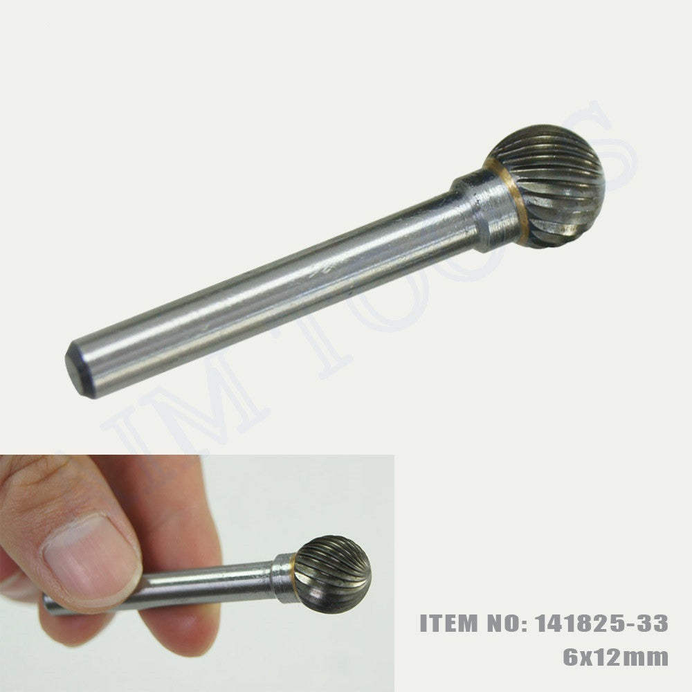 Carbide Burr 6mm Shank رؤوس كربايد للحديد