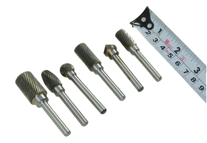 Carbide Burr 6mm Shank رؤوس كربايد للحديد