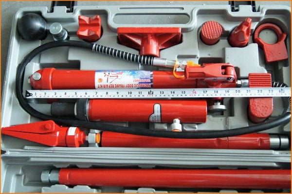 Car Body Repair Set 10 TON طقم إصلاح هياكل هيدروليكي