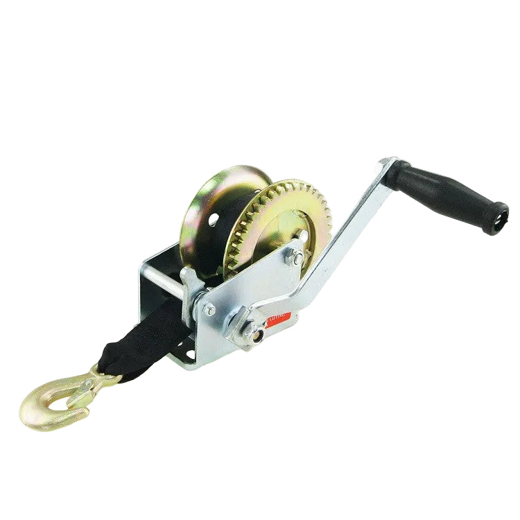 Hand Winch Belt 8m 630Kg ونش يدوي للمقطورات مع حزام