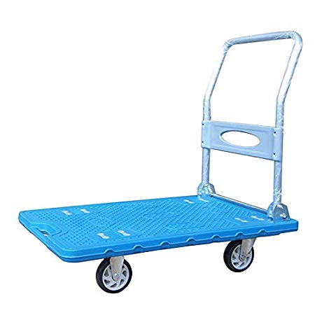 552166 Platform Trolley Plastic 300Kg
