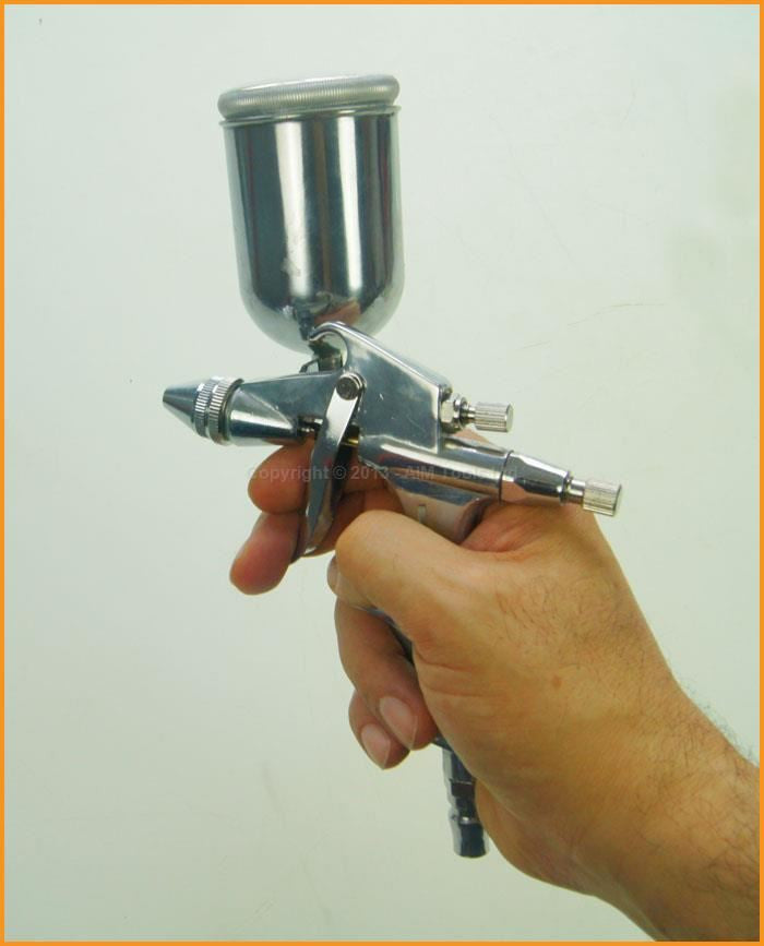 221412 K3A Mini Spray Gun فرد بويا طاسة جنب