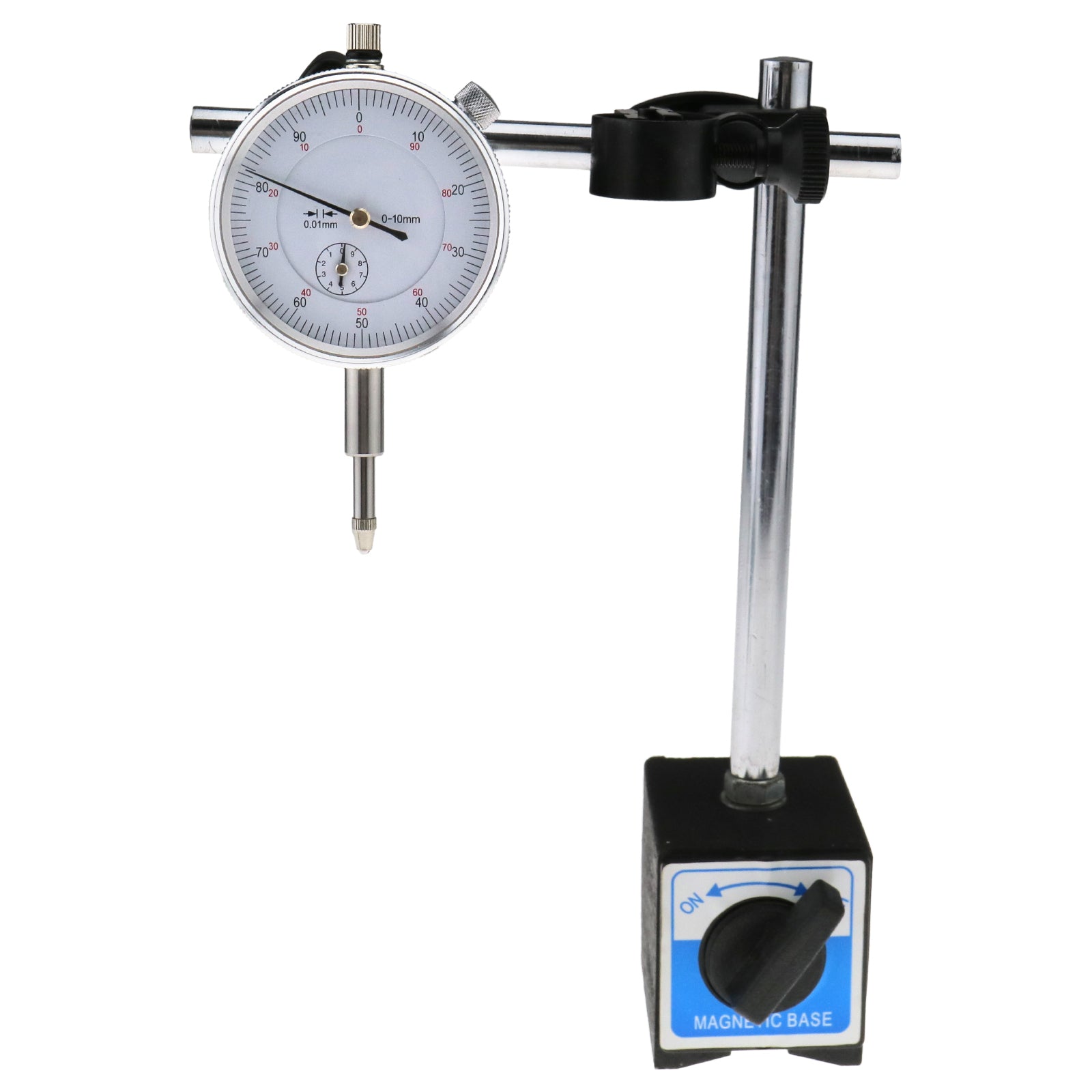 40111963 Dial Test Indicator DTI Gauge 0-10mm With Magnet