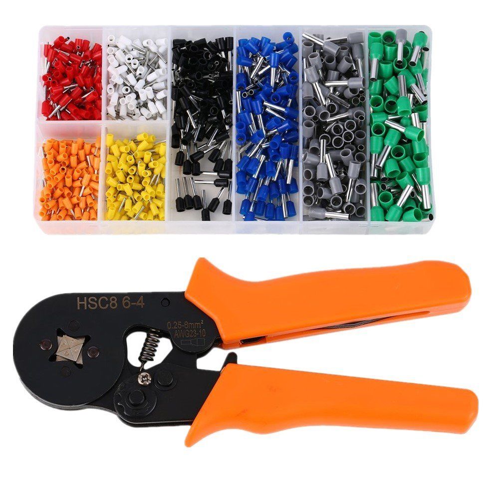 Ratchet Crimping Pliers Kit 800Pc