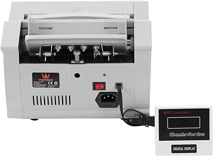 TOPWAY Money Counting Machine With detection مكنة عد نقود مع كاشف تزوير