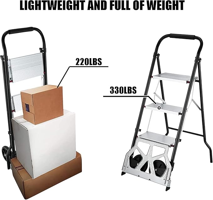 TPW 3 Steps Aluminum Ladder