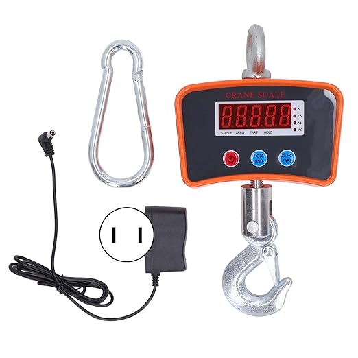 Digital Hanging Scale 1000KG 100G OCS-B1 Orange