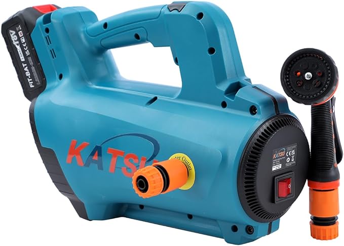 KTS FIT-BAT Cordless Car Washing Garden Pump with Battery