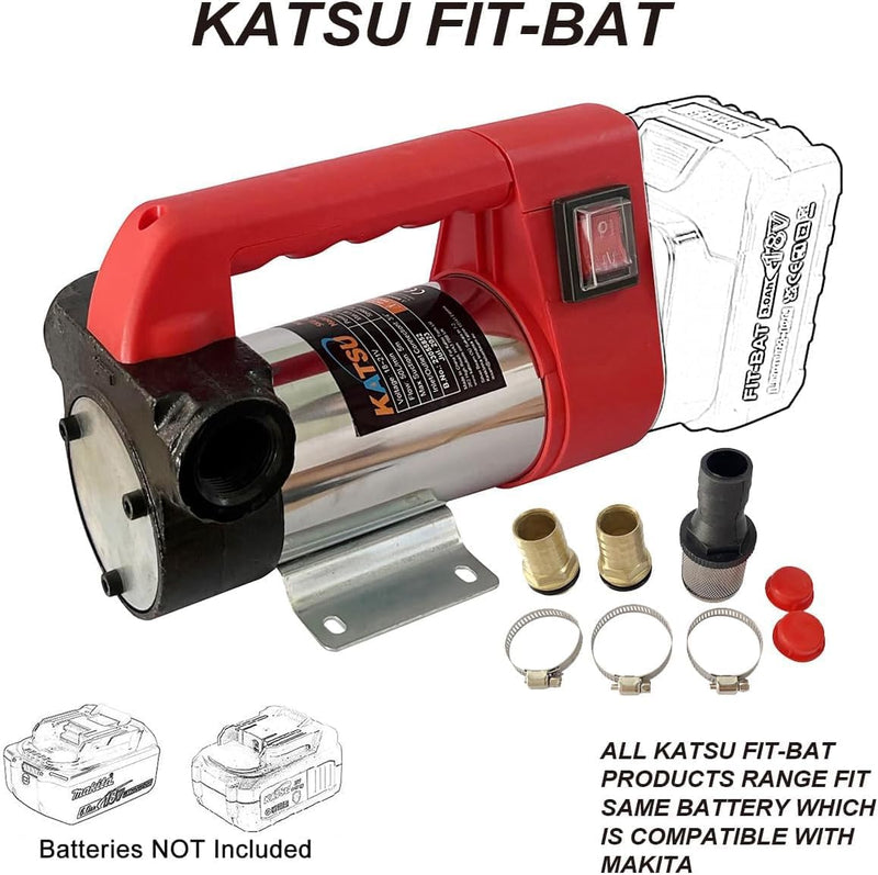 KTS FIT-BAT Cordless Diesel Transfer Pump No Btry