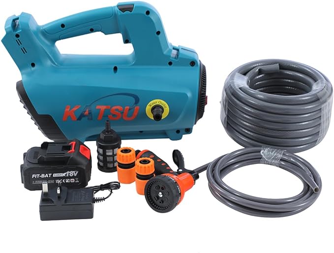 KTS FIT-BAT Cordless Car Washing Garden Pump with Battery