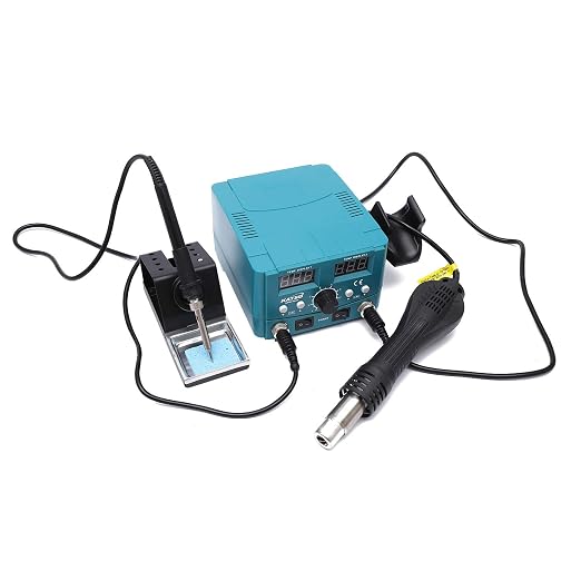2 In 1 Iron Solder Hot Air Gun كاوي قصدير صناعي