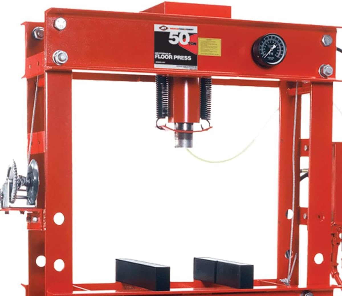 Hydraulic / Pneumatic Floor Shop Press 50 Ton مكبس هيدروليك