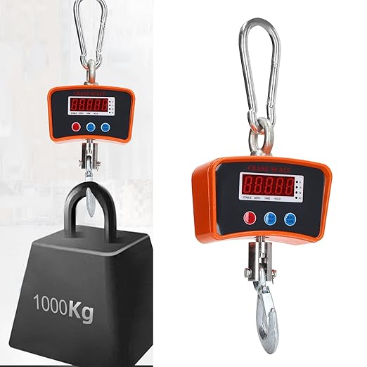 Digital Hanging Scale 1000KG 100G OCS-B1 Orange