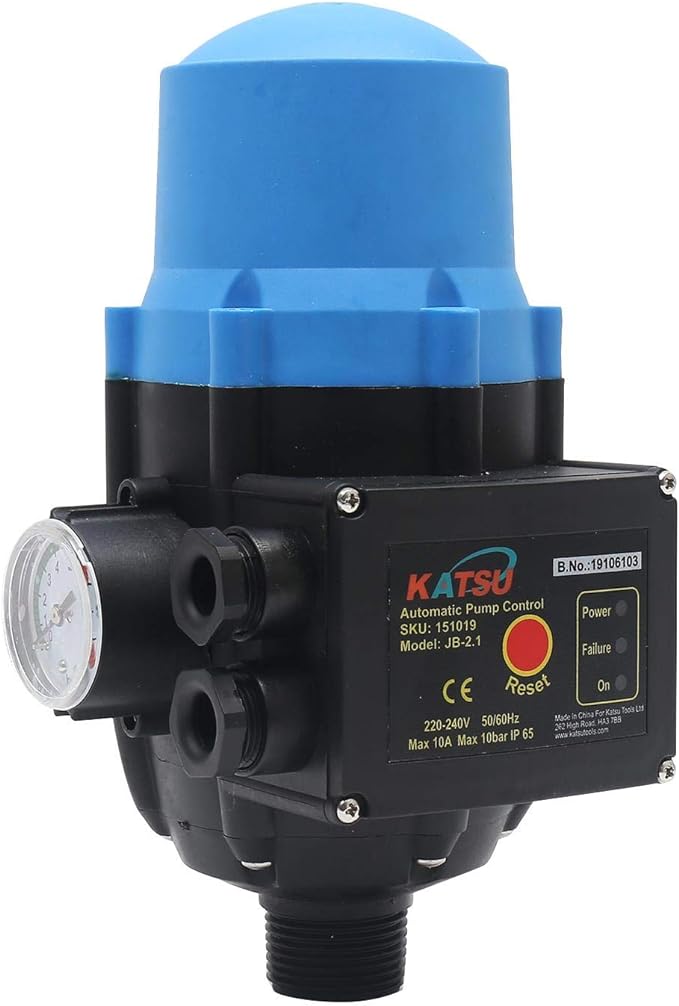 Adjustable Pressure Control Switch منظم ضغط للماء مع ساعة