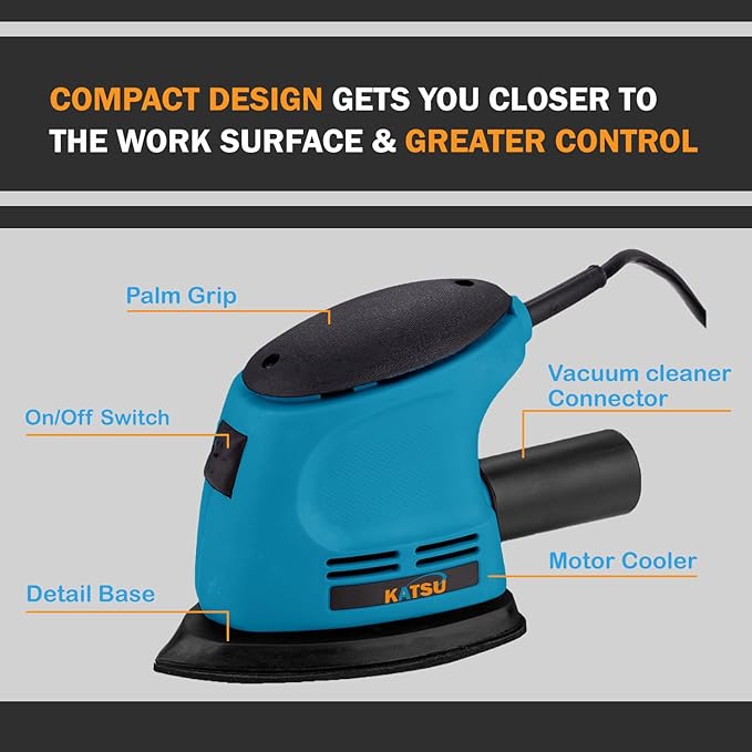 Electric Sander W/ Sand Paper