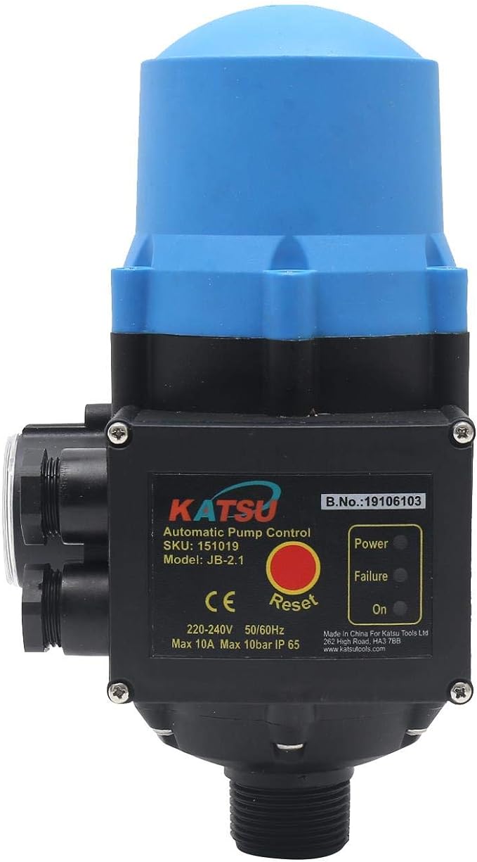 Adjustable Pressure Control Switch منظم ضغط للماء مع ساعة