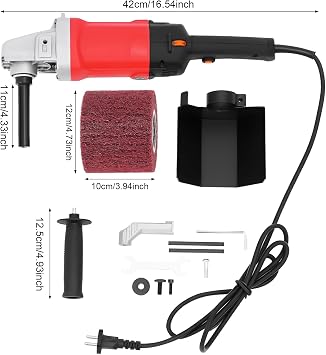 Drum Wheel Sander Polisher صاروخ حف و تلميع