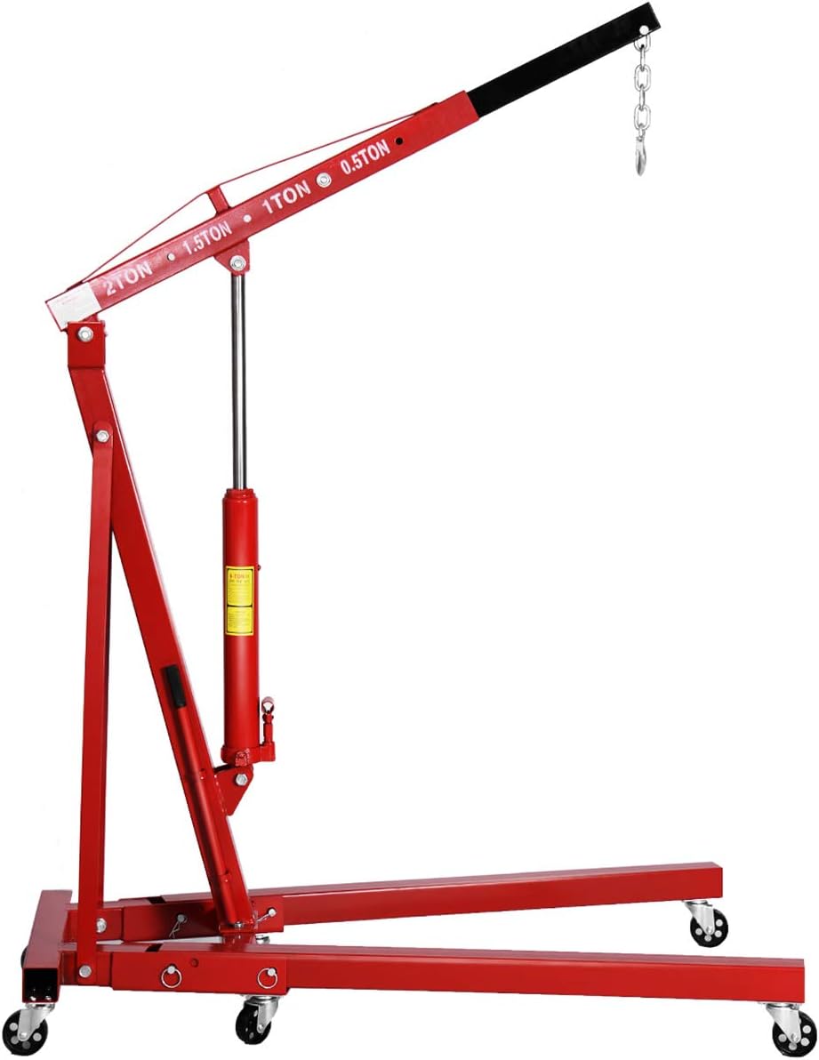 Foldable Shop Crane 2 Ton  رافعة محركات هيدروليكية